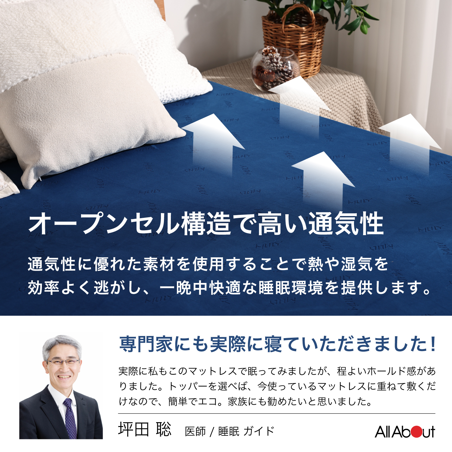 MLILY（エムリリー） 【医師・専門家が推奨】 マットレス セミダブル