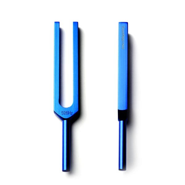 音叉 おんさ チューナー 528Hz DNA セット ラバーマレット付