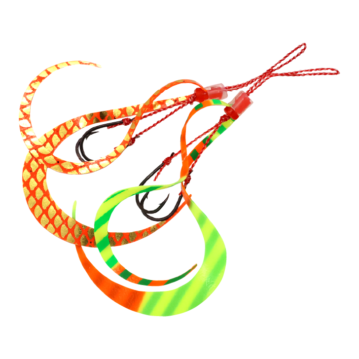 ハヤブサ/Hayabusa バルキーカーリーフックセット 地獄掛け アソート 2