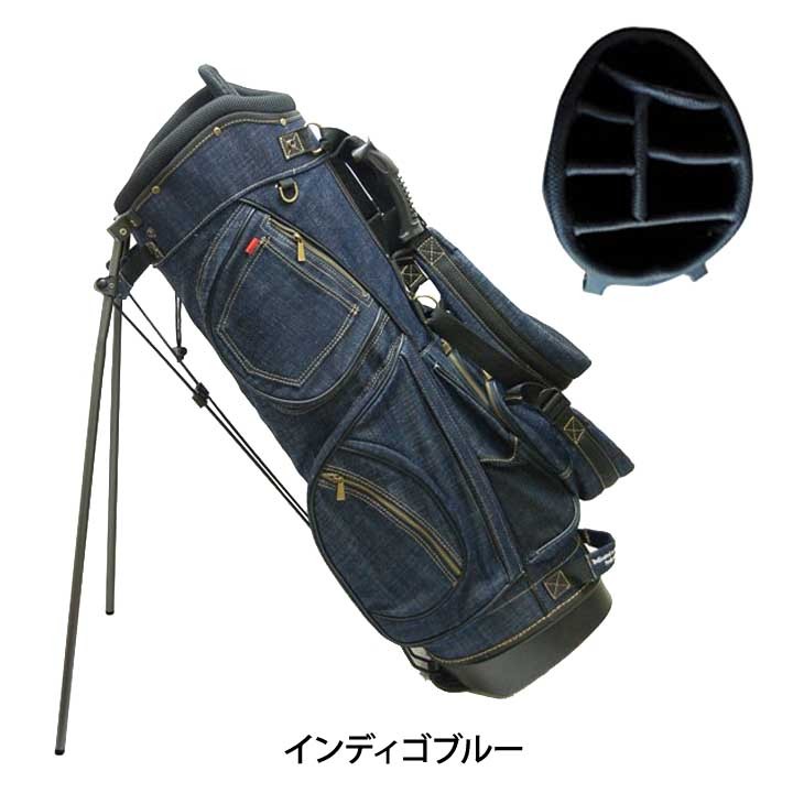 19ゴルフ CBSTI20 スタンド型 デニムキャディバッグ スタンダード