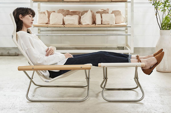 ニーチェア X 本体椅子 送料無料 折りたたみ椅子 ニイチェア ホワイト