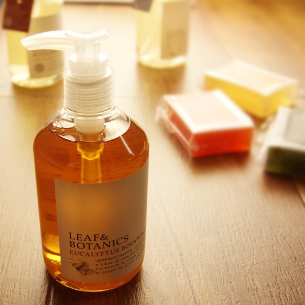 無添加シャンプー・コンディショナー・ボディソープ「リーフ