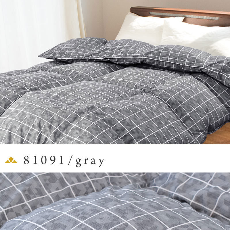 羽毛布団 ダブル 暖かい布団 ポーランド産ダウン93％ 1.6kg 日本製