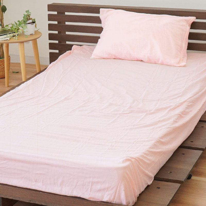 和晒 ボックスシーツ シングル 日本製 綿100％ 和晒し 2重ガーゼ BOX