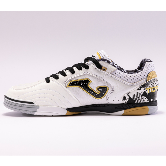 JOMA_ホマ フットサルシューズ TOP FLEX 2432 WHITE BLACK INDOOR