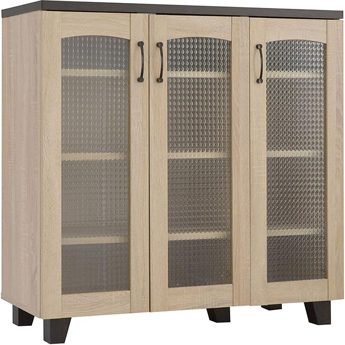 ワイエムワールド 食器棚 おしゃれ 収納 北欧 ロータイプ スリム