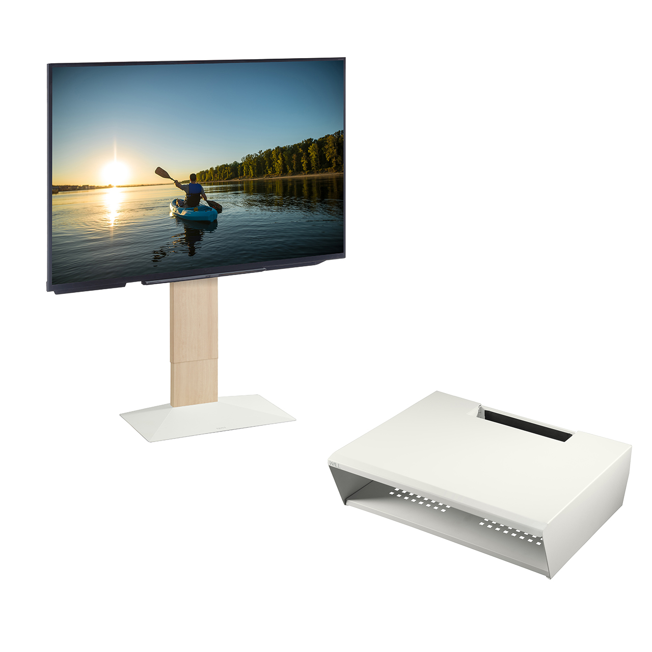 EQUALS（イコールズ） テレビ台 テレビスタンド セット WALL 壁寄せ