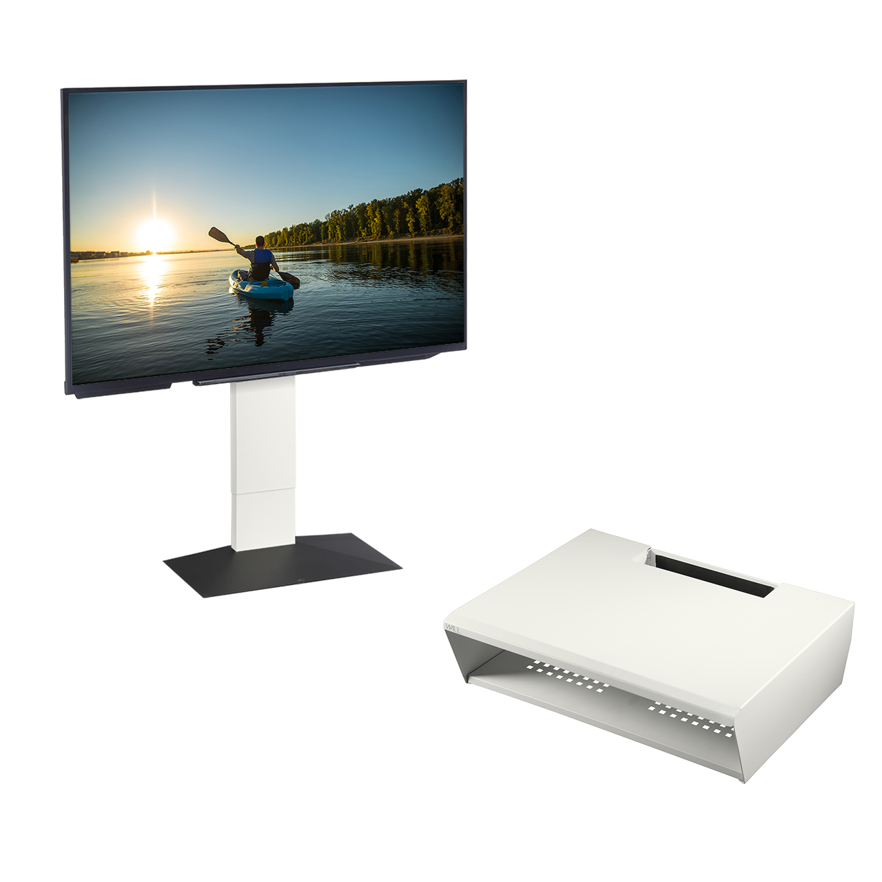 EQUALS（イコールズ） テレビ台 テレビスタンド セット WALL 壁寄せ