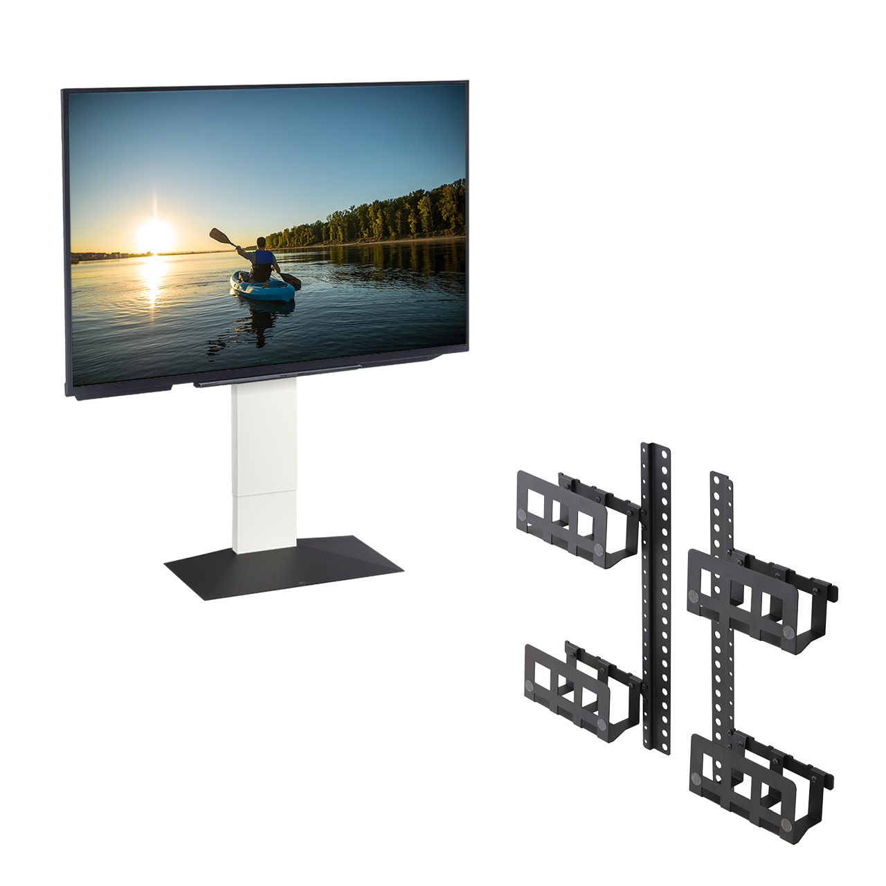 EQUALS（イコールズ） テレビ台 セット WALL 壁寄せテレビスタンド 32