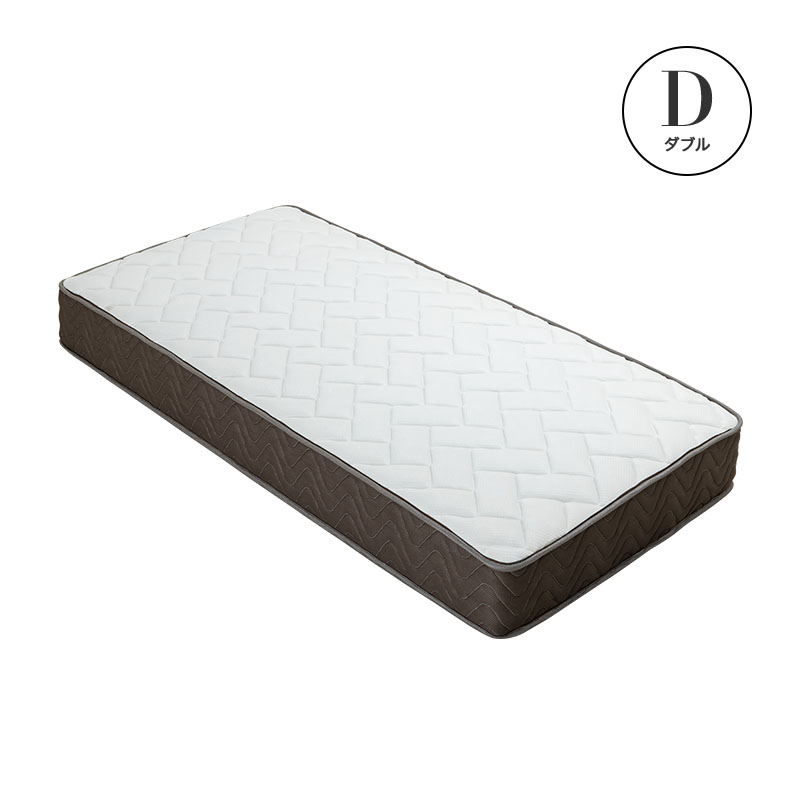 MINT マットレス ポケットコイル ダブル 高密度 20cm トリプルエッジ