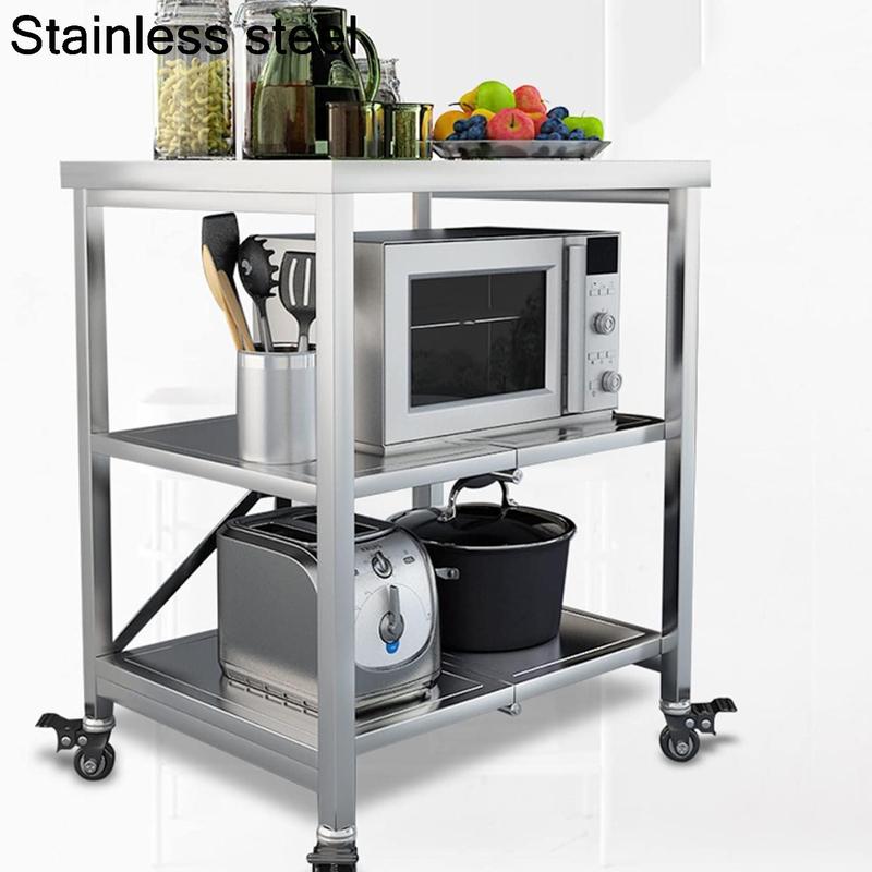 ステンレス ワゴン サイドワゴン折りたたみ式医療用カート キッチン