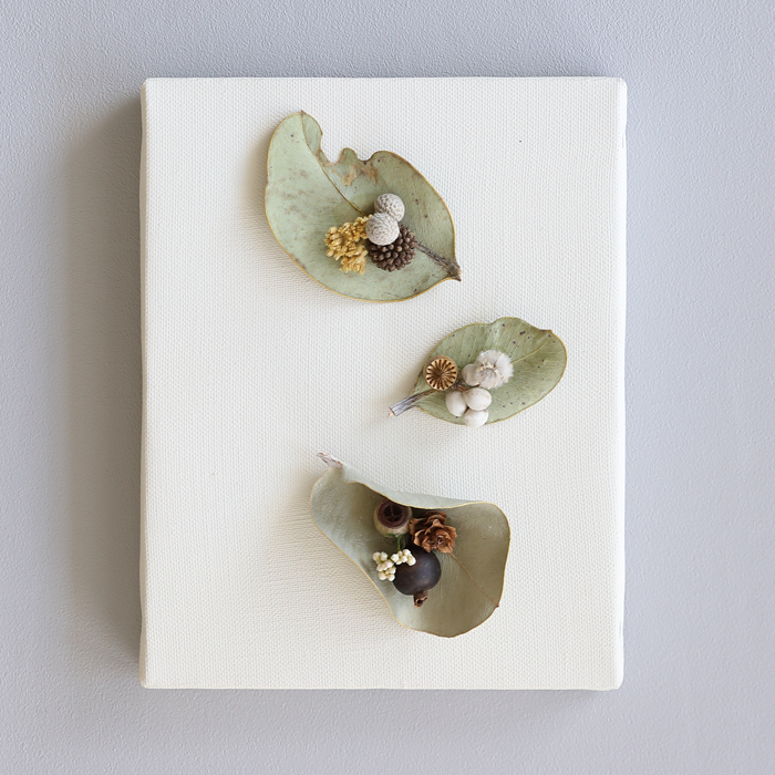 BC045 キャンバス ドライフラワー ワイルドフラワー 壁飾り ボタニカル