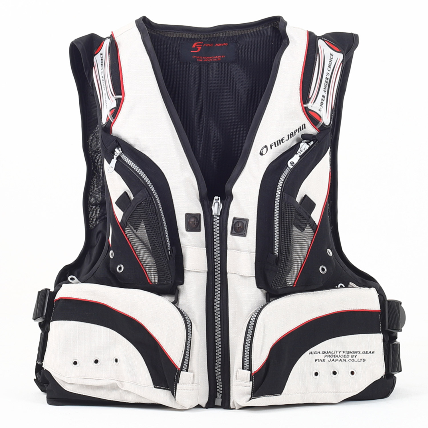 FINE JAPAN ライフジャケット 釣り 大人 セーフティ フローティング