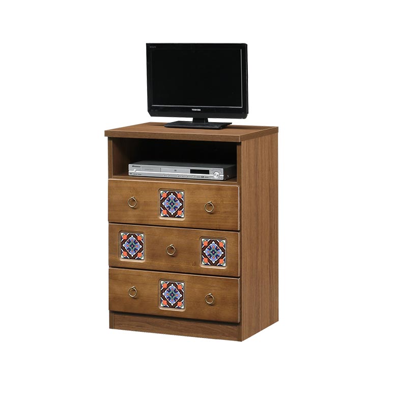 未来商会 テレビ台 ハイタイプ 引き出し 3段 木製 おしゃれ テレビ