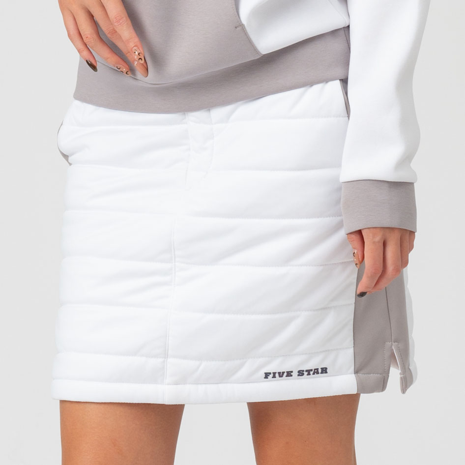 FIVE STAR SALE スカート ゴルフ レディース 冬 ストレッチ 中綿
