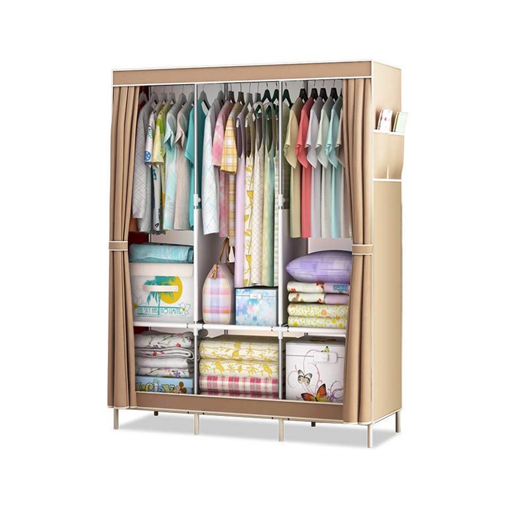 ワードローブ カバー クローゼット オーガナイザー 服 収納 2段