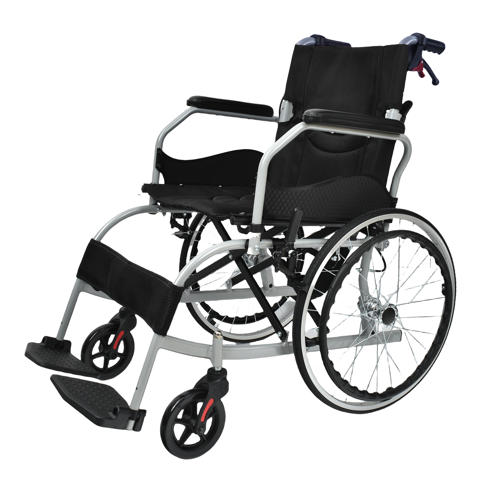 車椅子 軽量 コンパクト 自走 折りたたみ 介助用車椅子 シルバーカー