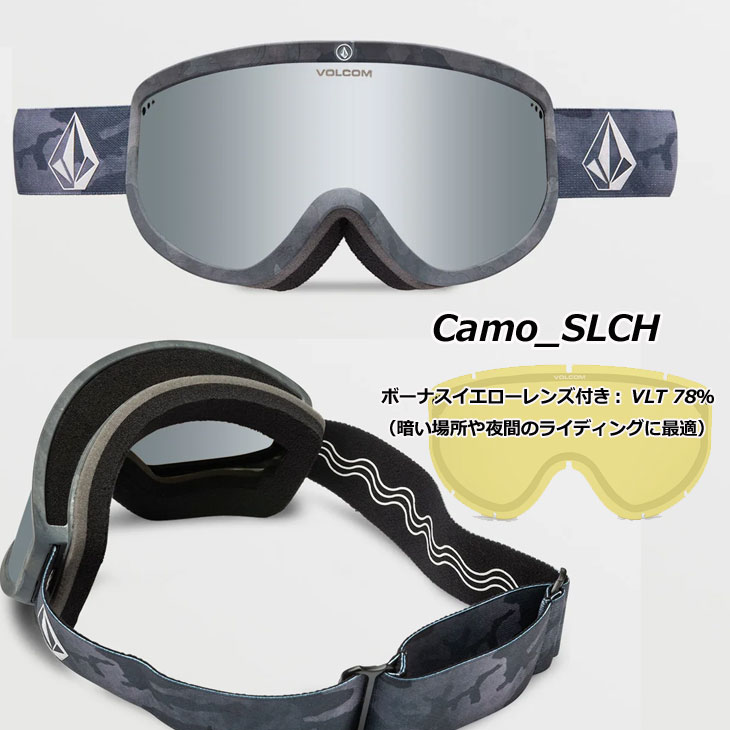 VOLCOM（ボルコム） 23-24 スノボ ゴーグル SNOW Footprints Goggle