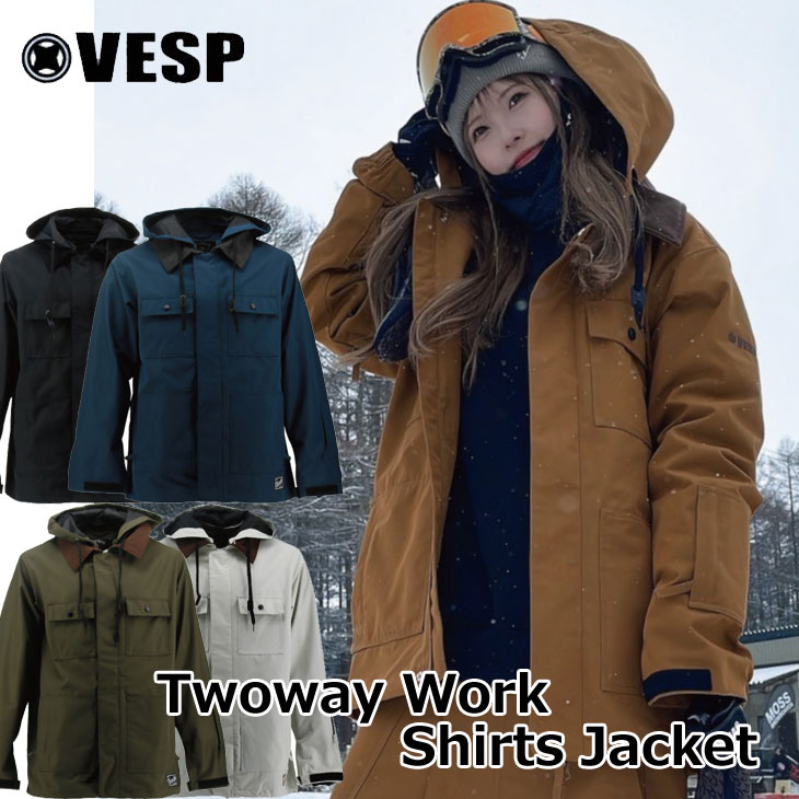 VESP（ベスプ） 24-25 VESP SNOW WEAR スノー ウエアー Twoway Work