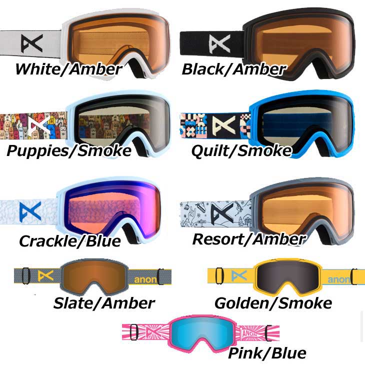 BURTON（バートン） 24-25 ANON アノン キッズ スノーボード ゴーグル