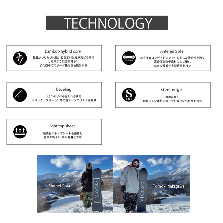 NIDECKER（ナイデッカー） 24-25 CROOJA クロージャ BEETLE ビートル