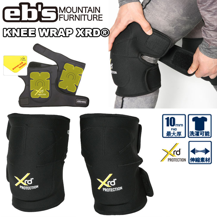 eb's（エビス） 24-25 ebs スノボ プロテクター KNEE 【WRAP】 XRD