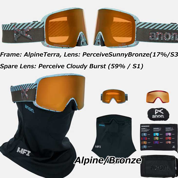 BURTON（バートン） 25-26 ANON アノン スキー&スノーボードゴーグル