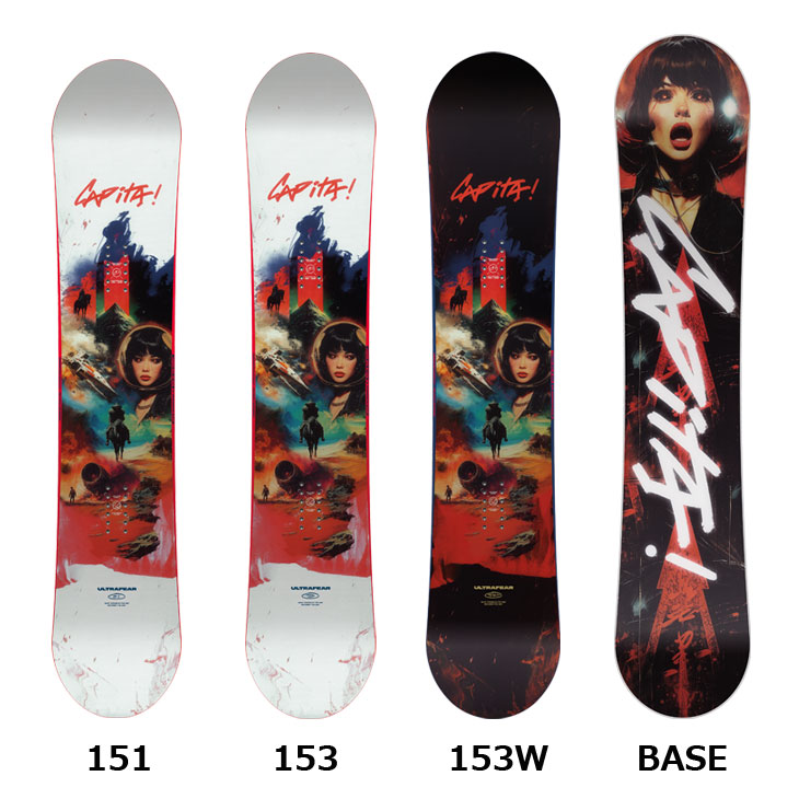 CAPiTA 25-26 CAPITA キャピタ !! ULTRAFEAR ウルトラフィアー スノボ