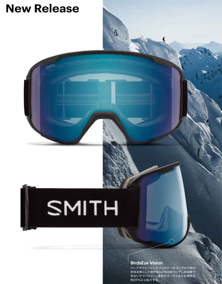 SMITH（スミス） 25-26 SMITH ゴーグル Preview プレビュー Black 調光