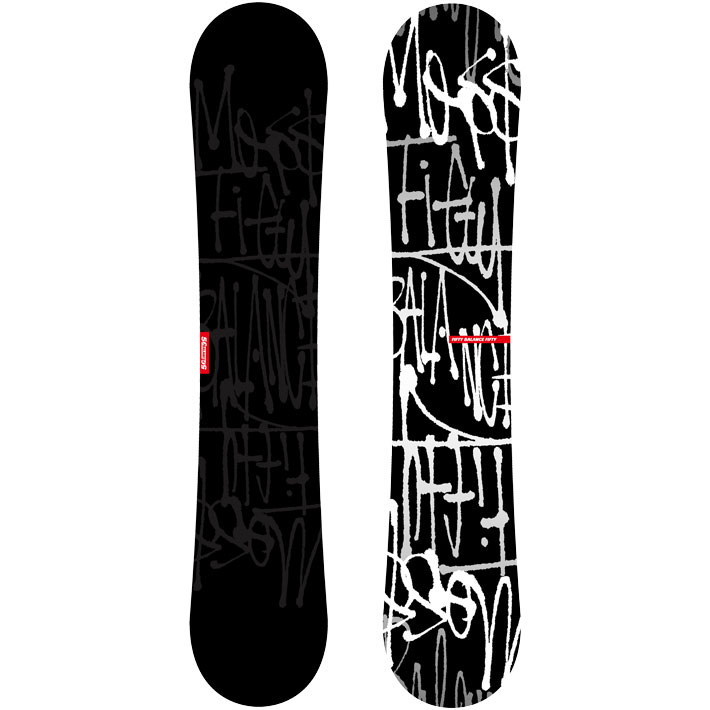 23-24 MOSS FIFTY-FIFTY 143cm グラトリ ジブ 23-24 MOSS SNOWBOARDS