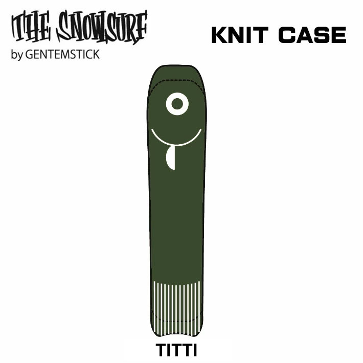GENTEMSTICK ゲンテンスティック スノーボード ニットケース TITTI