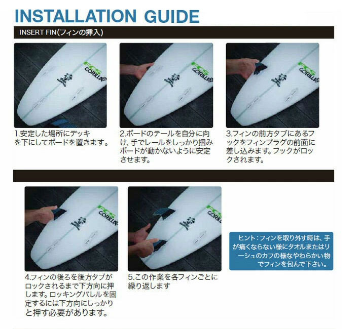 FCS FCS2 サーフボード フィン CI KEEL TWIN FIN PG チャンネル