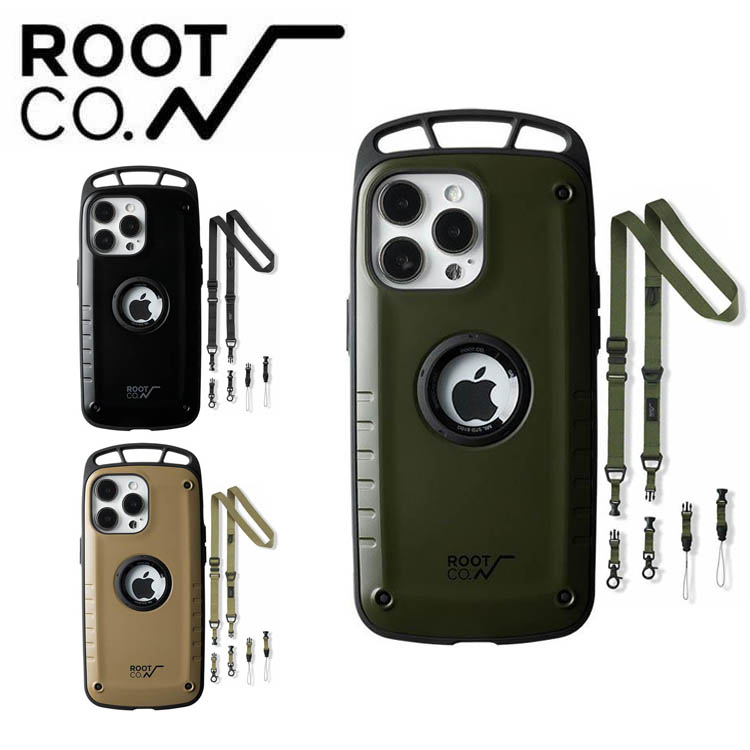 ROOT CO ルートコーiPhone14ProMax専用ケース＋ネック&ショルダー