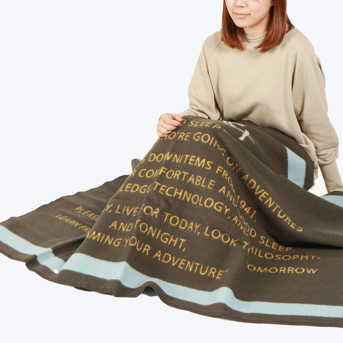 NANGA（ナンガ） 最大50%☆3/5限定 ブランケット おしゃれ 大きめ 毛布