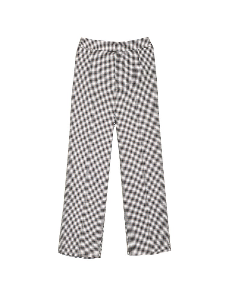 Re:EDIT（リエディ） パンツ レディース スラックス チェック柄パンツ