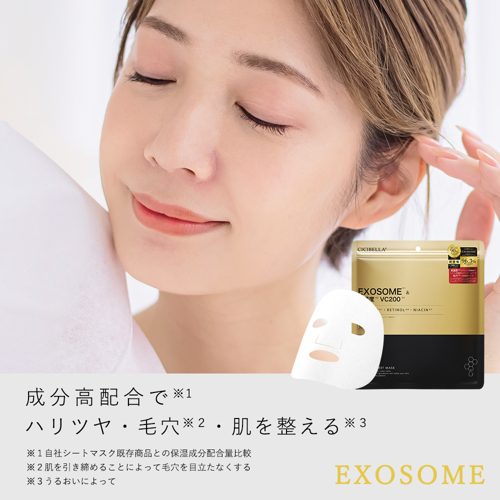 CICIBELLA シートマスク 大容量 30枚 人気 高保湿 春向け CICA