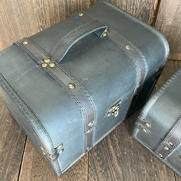 ウッドボックス 収納ボックス 小物入れ レトロ アンティーク 木製