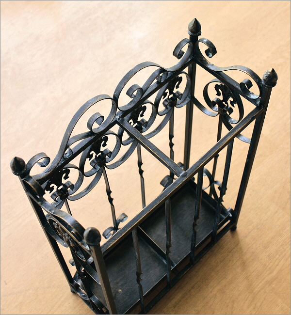 傘立て 傘たて 傘立 アイアン おしゃれ アンティーク スリム