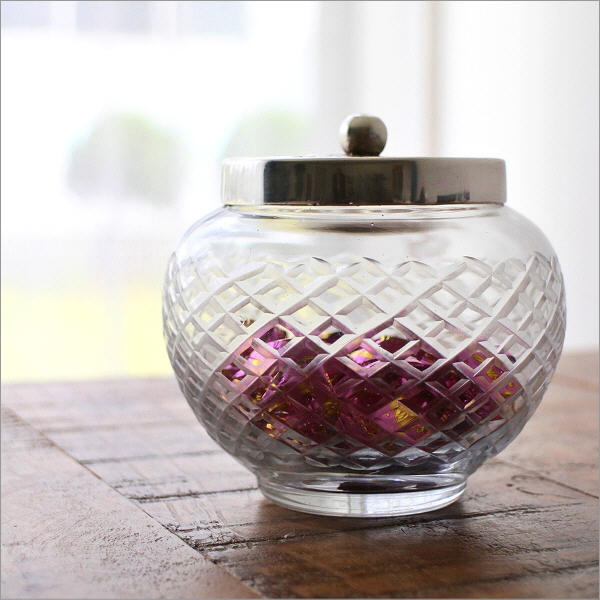 小物入れ ガラス ふた付き おしゃれ かわいい ガラスボックス