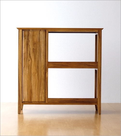 本棚 オープンシェルフ サイドボード リビングボード 飾り棚 引き出し