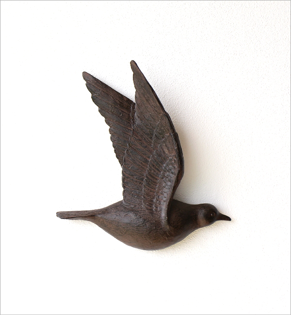 壁飾り 鳥 壁掛け インテリア アンティーク レトロ おしゃれ アート