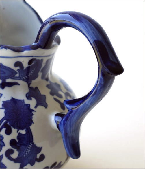 フラワーベース 花瓶 花びん 陶器 花器 おしゃれ シノワズリ モダン