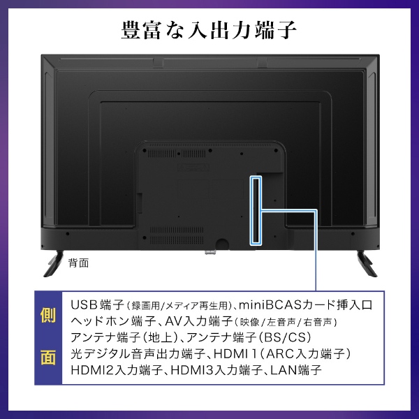 MAXZEN（マクスゼン） 【メーカー直送】4Kテレビ 50インチ 50型 地上