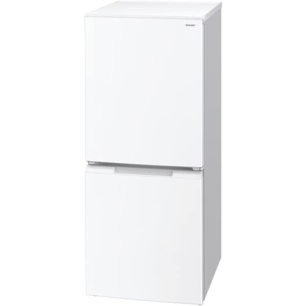 SHARP（シャープ） 冷蔵庫 152L SJ-D15P-W マットホワイト つけかえ