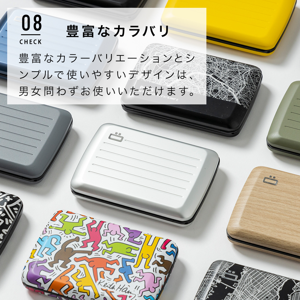 正規日本代理店 名入れ無料 フランス製 アルミカードホルダー SMART