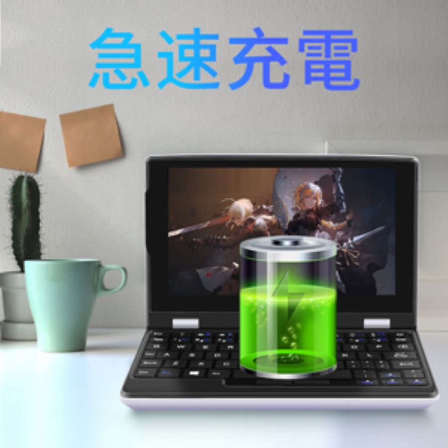 7インチ小型ノートパソコン Office2024付き 12GBメモリ Windows 11 Pro