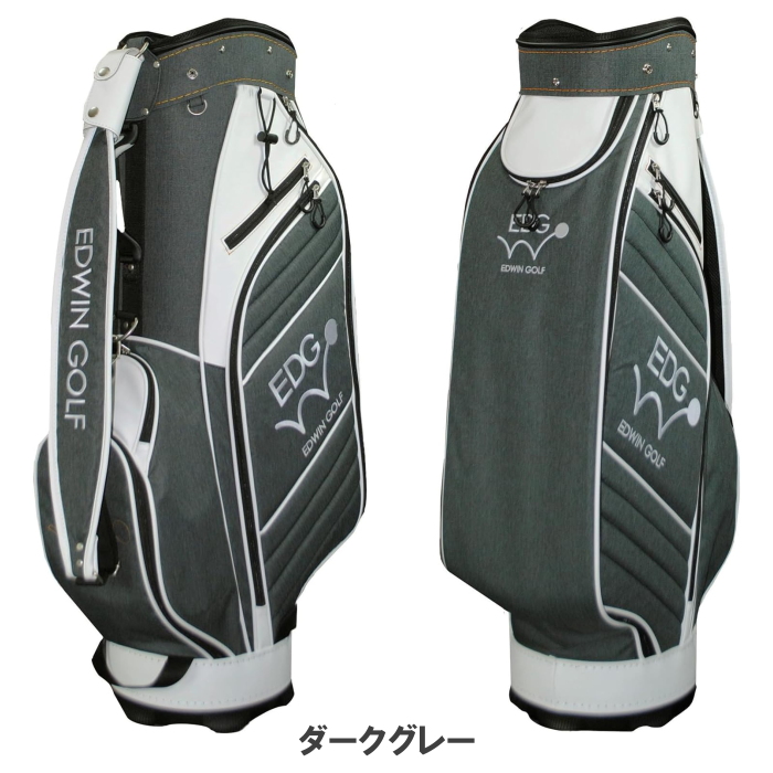 EDWIN GOLF エドウィンゴルフ EDCB-3478 キャディバッグ 9.5型