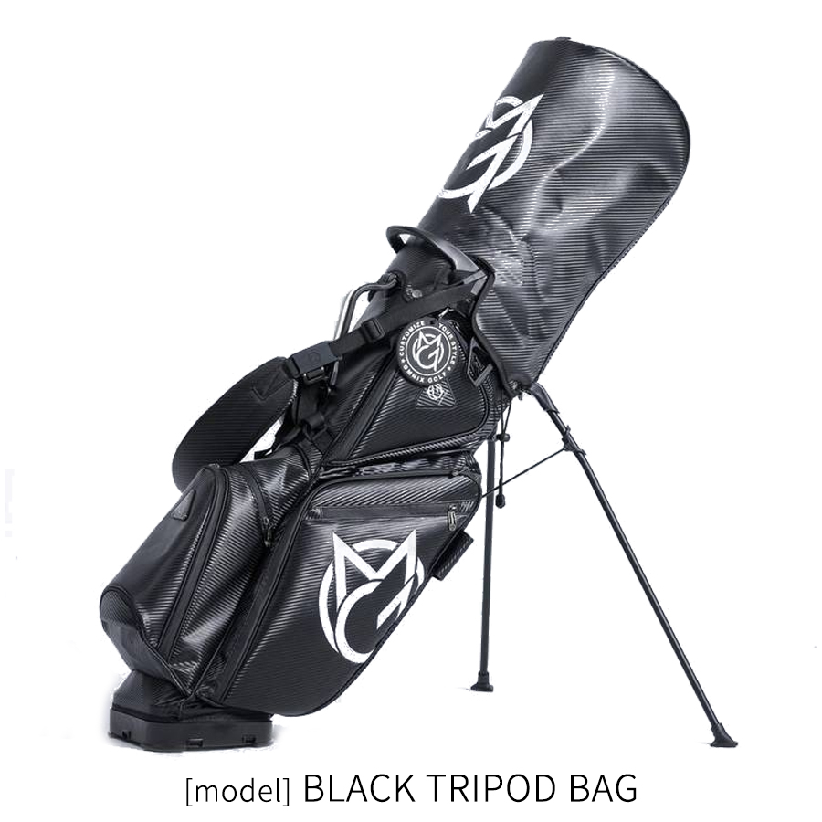OMNIX GOLF JAPAN ゴルフ スタンド キャディバッグ Carbon Texture