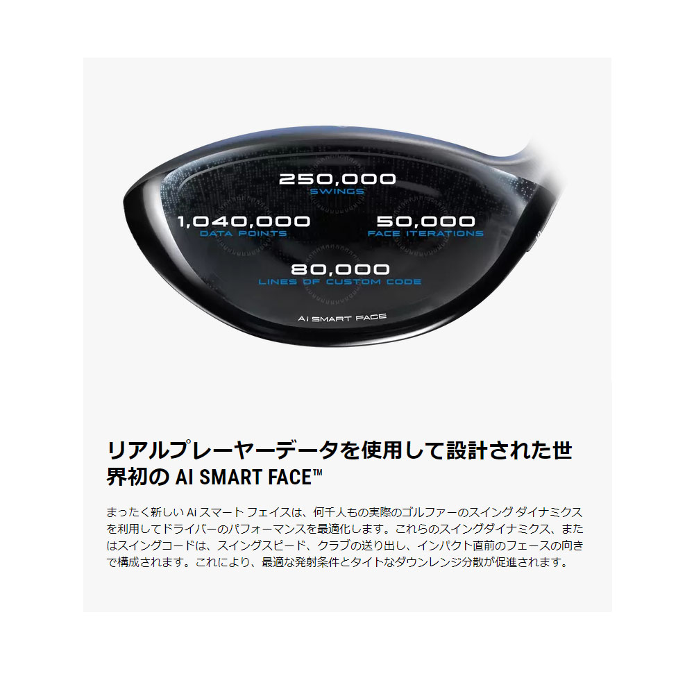 USモデル／ヘッド単体】 キャロウェイ パラダイム Ai スモーク