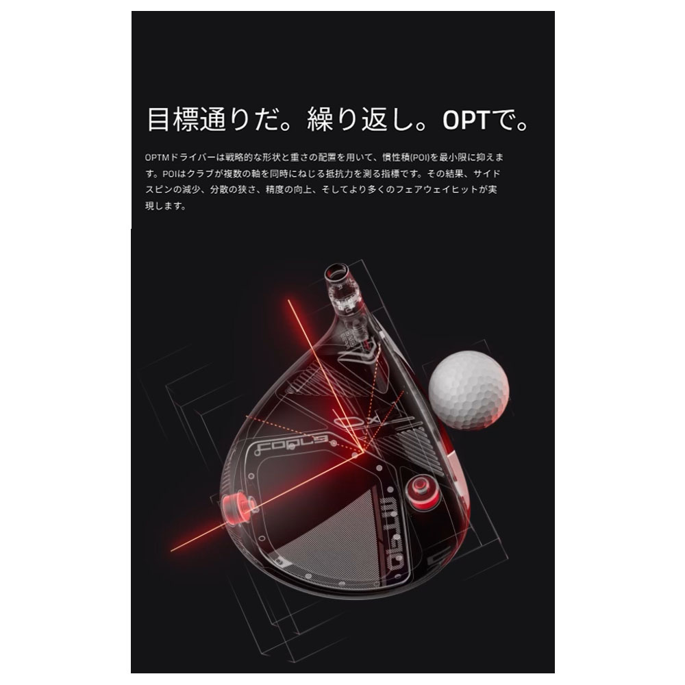COBRA（コブラ） 【USモデル／ヘッド単体】 オプティム LS ドライバー